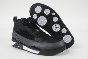 jordan flight black and white