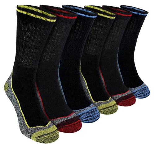 Mens Breathable Heavy Duty Cushioned Sole Cotton / Bamboo Summer Work Socks