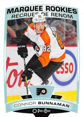 2019-20 O-Pee-Chee Marquee Rookies #646 Connor Bunnaman - Philadelphia Flyers - Bild 1 von 2
