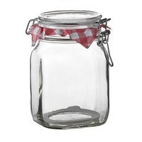 Bormioli Rocco Fido AufbewahrungsbehäLter Glas BüGelverschluss 1115 Ml