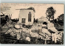 39571117 - Vimy WK I Kirche Ruine Arras