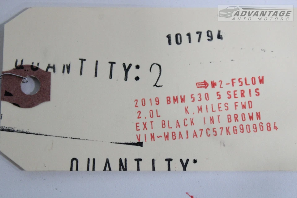 2017-2020 BMW 530I G30 XDRIVE FRONT OR REAR WHEEL RIM LUG NUT BOLT OEM - Image 4 of 4