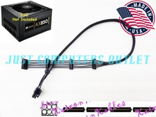    18" Corsair AX750 AX850 6-Pin to Four SATA III Power Supply Cable