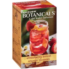 Bigelow Botanicals  Cold Water Infusion Strawberry Lemon Orange Blossom Herbal T