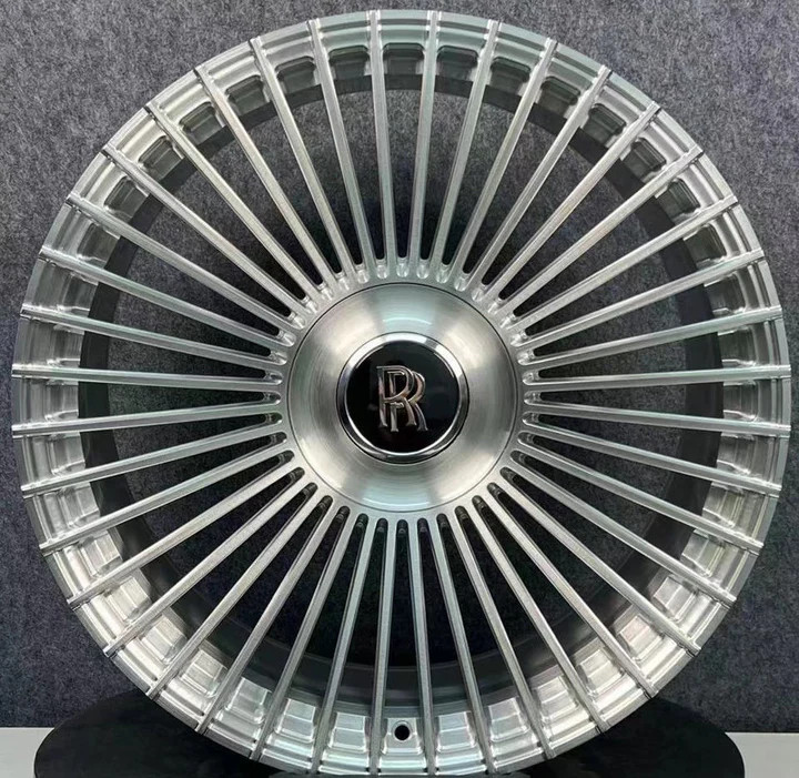 24” CF05 FORGED BRUSHED RIMS WHEELS FOR ROLLS ROYCE CULLINAN 24X10 5X112