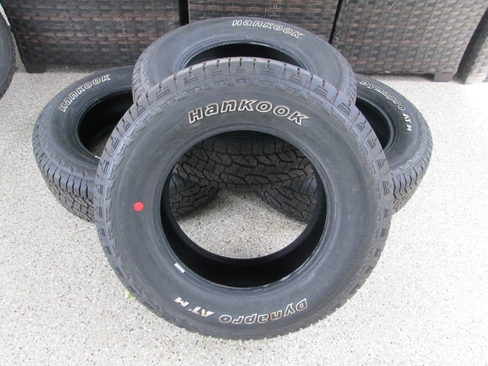 265 65 17 Hankook Dynapro ATM P265/65R17 TIRES A/T SET 4 NEW TAKE OFFS