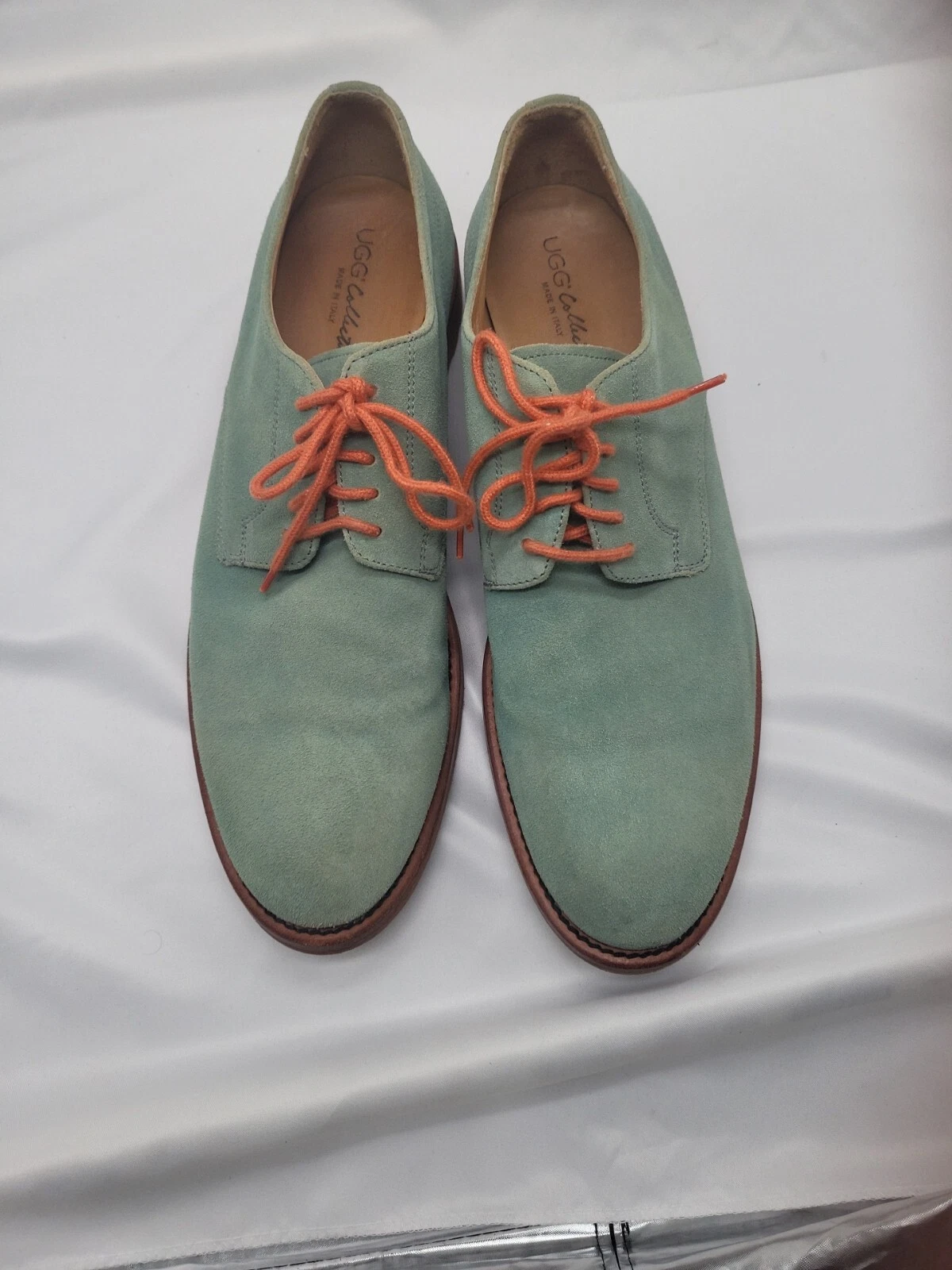 Oxford Uomo Collezione Ugg Made In Italy Taglia 12 Scamosciato