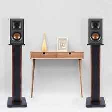 Bookshelf Speaker Stands Surround Sound Home Theater for Home, Bistro, Library
