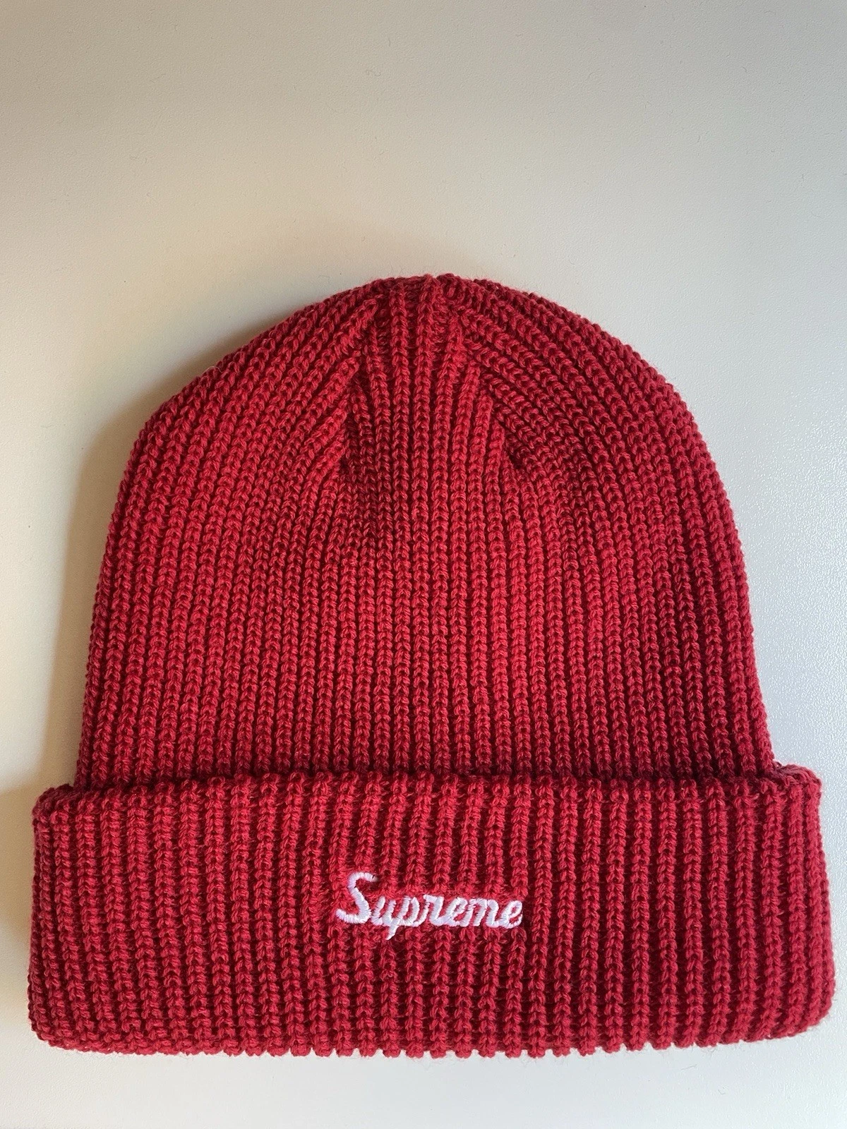 Supreme FW23 Loose Gauge Beanie RED
Opens in a new window or tab