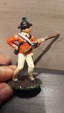 W.Britains Toy Soldiers French Indian War British Red Coat Infantry