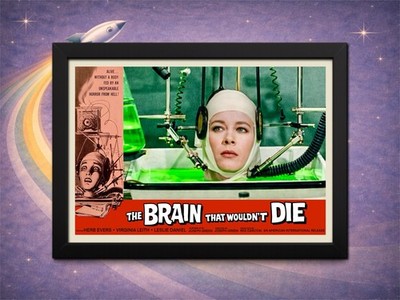 Framed Brain That Wouldn t Die Lobby Card   Jan Lab Scene   Cult Horror Print