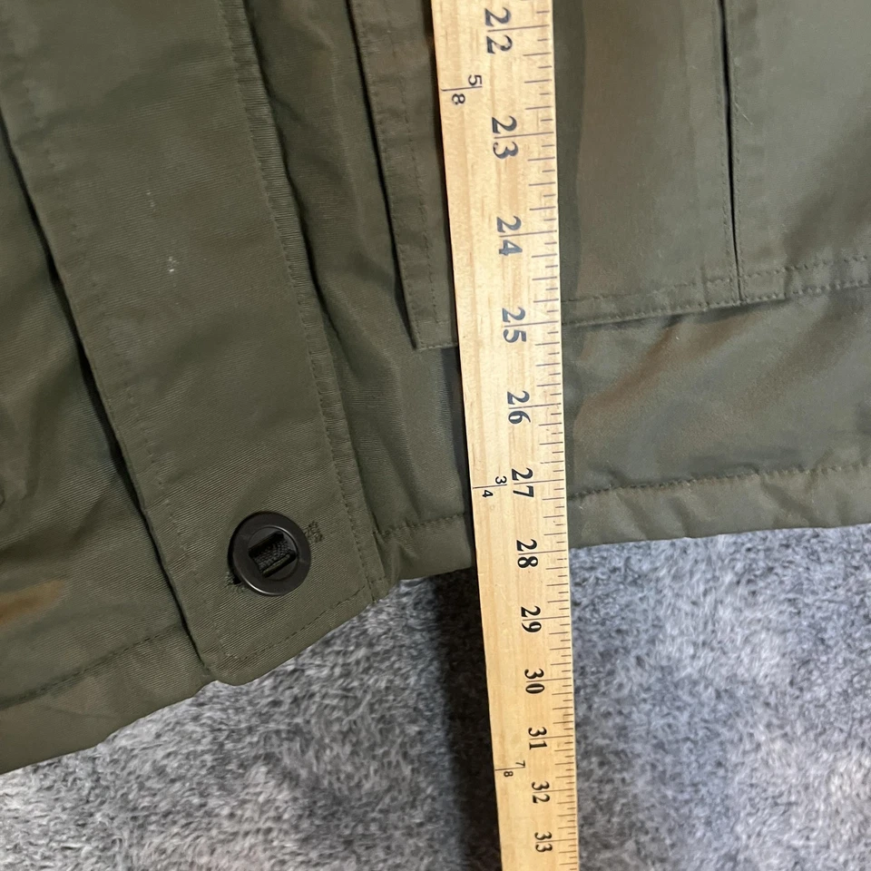 Diesel Parka 青少年夹克 14/16 绿色人造毛皮帽冬季外套仅限勇敢者 — 第 4/4 张图片