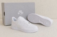 Nike Air Force 1 Low Herren Sneaker Low Top Weiß EU 41 Neu m. Karton