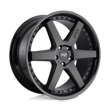 20x9 Niche M192 ALTAIR GLOSS BLACK MATTE BLACK Wheel 5x4.5 (25mm)