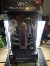 Cheese Cutter Wine Bottle Opener Best Gourmet Multi Tool Set Party Picnic VINO