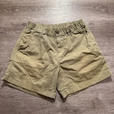 Bear Bottom Shorts Mens Medium 5.5" Elastic Waist Chino Casual Preppy Pockets