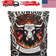 1.2 LB Ecowood Smoker Chips - Sustainable Hardwood for Gas & Charcoal Grills