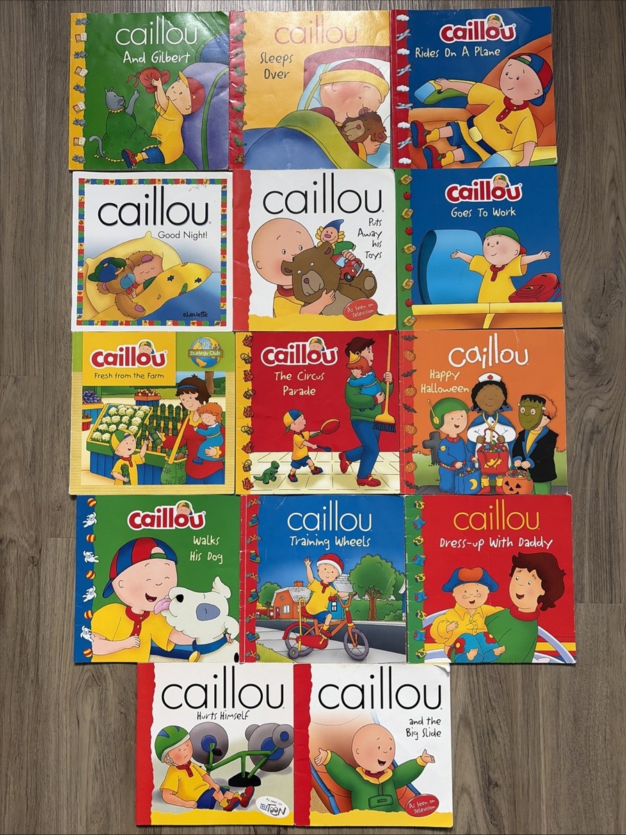 絵本セット 6833 Caillou 14x Caillou Book Lot of 14 Books | eBay