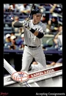 2017 Topps Update #US99 Aaron Judge RC Rookie Debut YANKEES