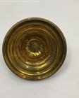 Unbranded Brass Engraved Lidded Sugar Trinket Dish Ornate Handle Round — photo 4