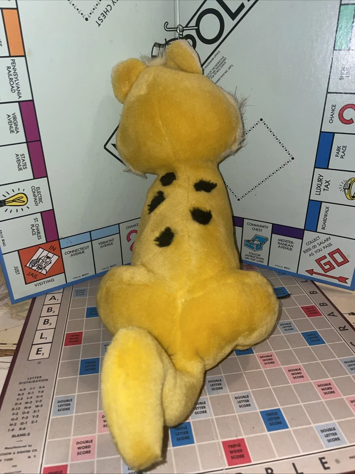 Juguete de peluche de 10" Baby Puss Saber Tooth Tiger The Flintstones 1996 Hanna Barbera  Foto 3 de 4