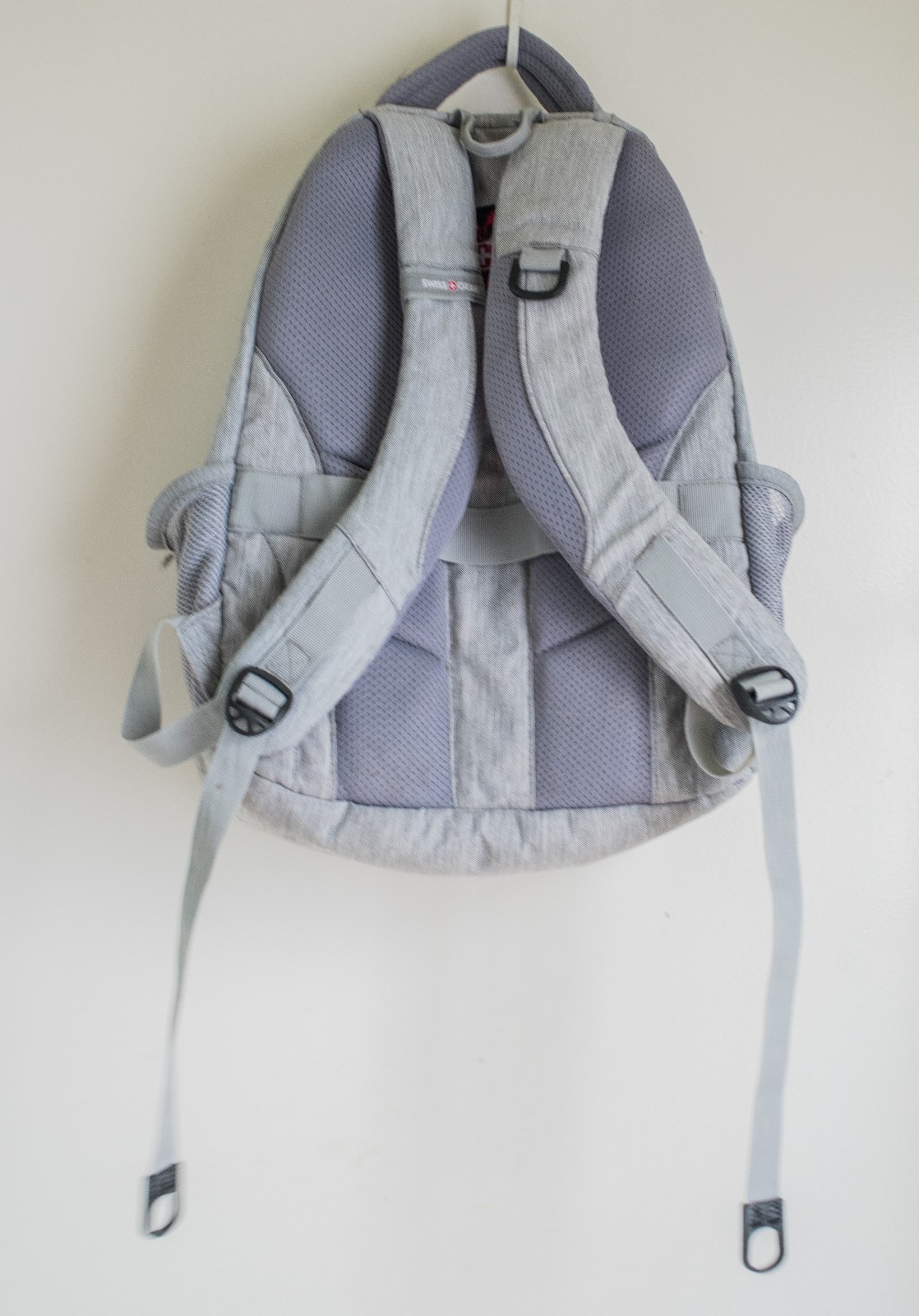 Swiss Gear gray men solid polyester backpack - image 2