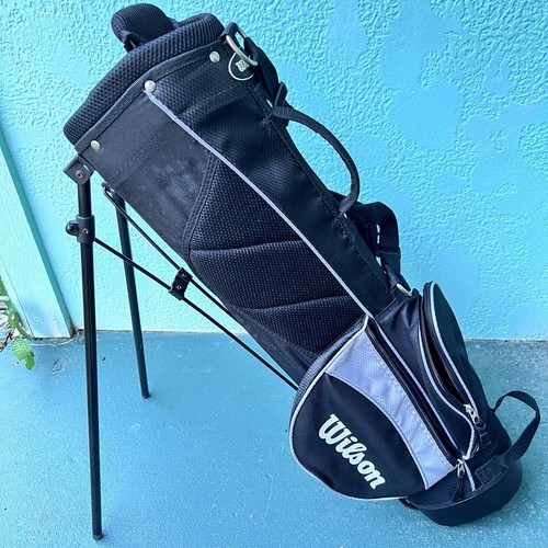 Wilson LH Junior Kids Profile High Launch Golf 6 Clubs Set W/ Bag Driver Dent - Picture 19 of 20