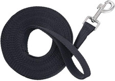 Premium Black Nylon Web Lunge Line, 1" x 20