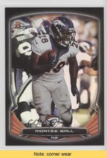 2014 Bowman Black Foil Montee Ball #38 READ 0af