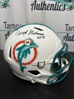 Dwight Stephenson Signed Dolphins Riddell Speed Full Size Helmet w/HOF'98-SS COA