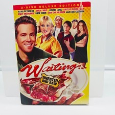 Waiting 2-Disc Deluxe Edition DVD 2005 Ryan Reynolds Anna Faris