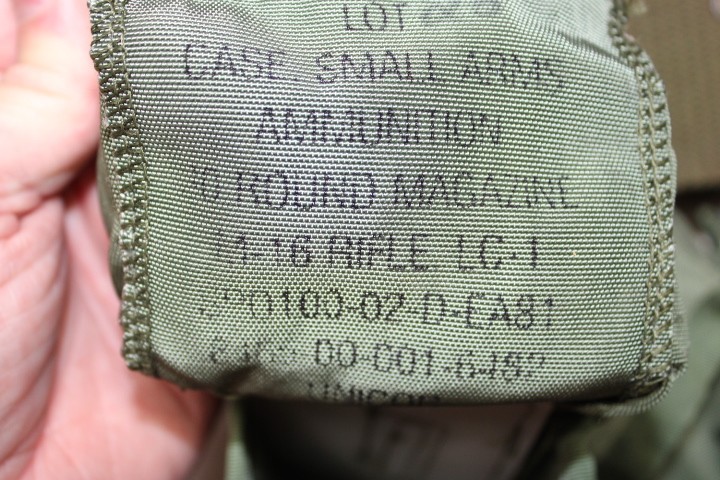 US Military Issue Nylon Web Pistol Belt Set Magazine Pouch Canteen Suspenders S