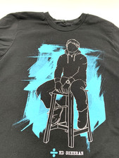 Ed Sheeran Concert Womens T-Shirt Sz Medium 2017 Official Divide Tour Shivers