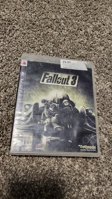Fallout 3 PS3 (Sony PlayStation 3, 2008) Case And Disc, No Manual ML406
