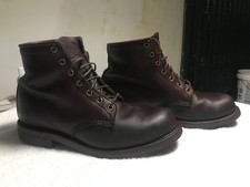 LL Bean mens soft toe work boots - size 9D