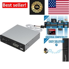 Sabrent 3.5 Inch 74-in-1 Card Reader with USB Port - Ideal for Content Creators