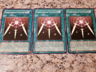 Yu-Gi-Oh!  3 × Verräterische Schwerter Box 7