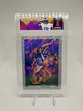 Justin Jefferson Inspired Custom Art Card Slab - Fan Made “Downtown” Minnesota