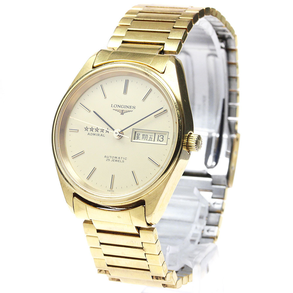 Longines Admiral Gold Men's Watch - L7.634.2 for sale online Longines Admiral Gold Men's Watch - L7.634.2 for sale online