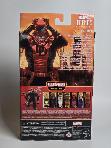 Marvel Legends Daredevil Figure Marvel Knights Mindless One BAF Wave Hasbro New - Picture 2 of 2