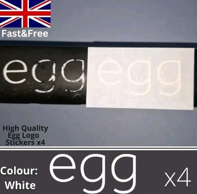 EGG x4 pegatinas de repuesto para cochecito de huevo LOGOTIPO DE HUEVO silla de paseo huevo huevo de BabyStyle