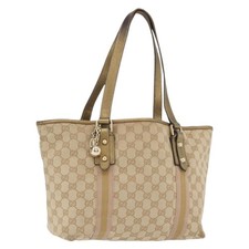 GUCCI GG Borsa Tote in Tela Beige Oro 137396 Autore BA11082