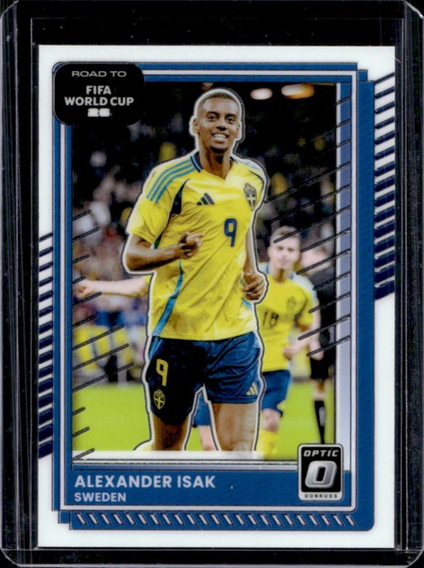 2025-26 Panini Donruss Road to FIFA World Cup 26' Alexander Isak Optic #81