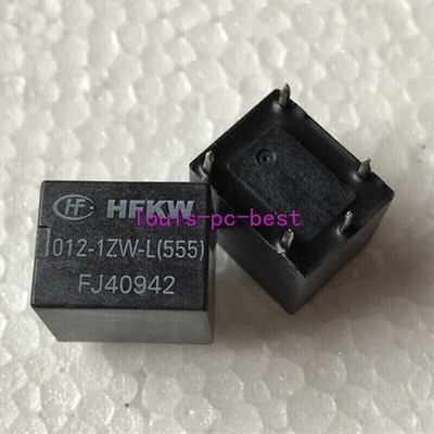 10Pcs HongFa HFKW-012-1ZW-L Power relay 5 Pins 12VDC