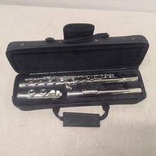 Deloitte Flute, Nickel Plated,, for Beginner Student Flute ...