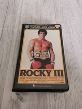 Vhs Rocky 3 Großbox Warner, seltene Auflage