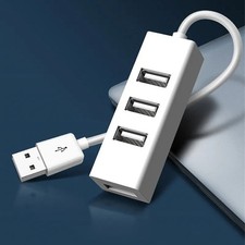 High Speed 4 Port USB HUB 2.0 Multi Splitter Expansion Desktop PC Laptop Adapter