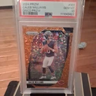 2024 Panini Prizm Disco Prizm #301 Caleb Williams (RC) - PSA 10
