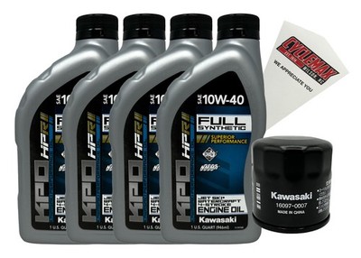 Cyclemax 2007-2008 Genuine OEM Kawasaki ULTRA 250X Jet Ski Oil Change Kit