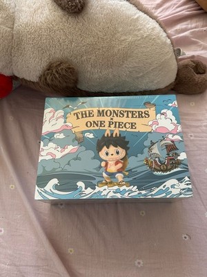 POP MART Labubu The Monsters x One Piece Series Figures Sealed case 12 